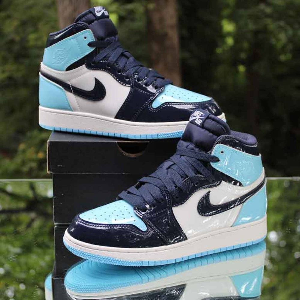Air Jordan 1 High OG UNC Patent 2017